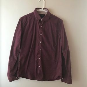 Cactus Man - Long Sleeve Button Up Shirt - USED